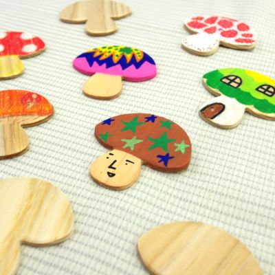 秋のイベントのワークショップ向け工作キット Tuktuk子供工作館
