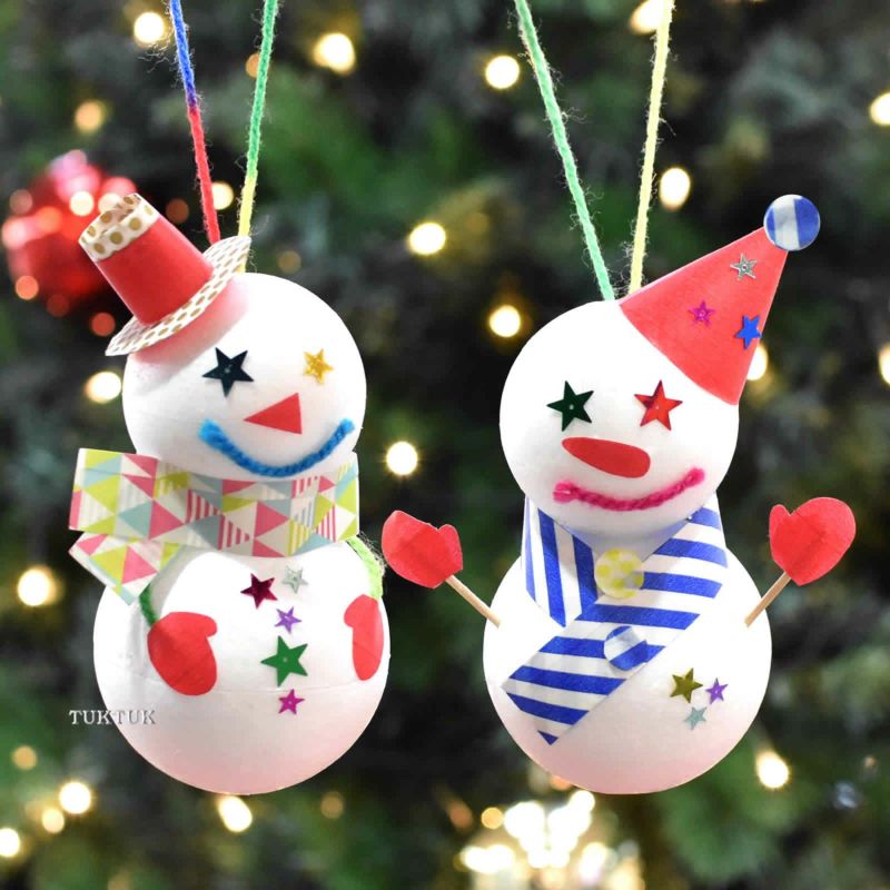 mini ornament ❀ おそうじ好きの 雪だるまさん | www.yormarine.com