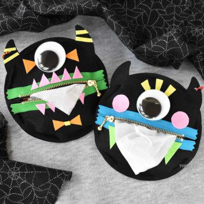 モンスターティッシュケース